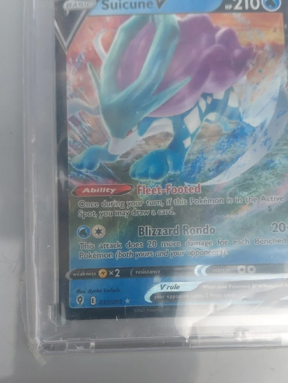 Carmine Trainer Supporter Card - Silver/Gray With 2 More One V